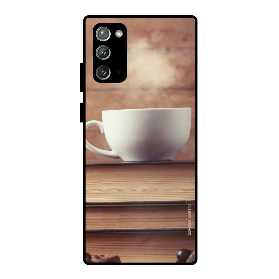 Coffee And Bookworm Metal Back Case for Galaxy Note 20