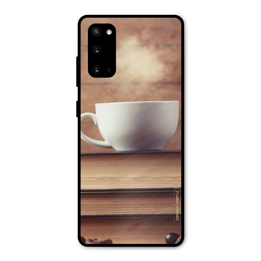 Coffee And Bookworm Metal Back Case for Galaxy S20