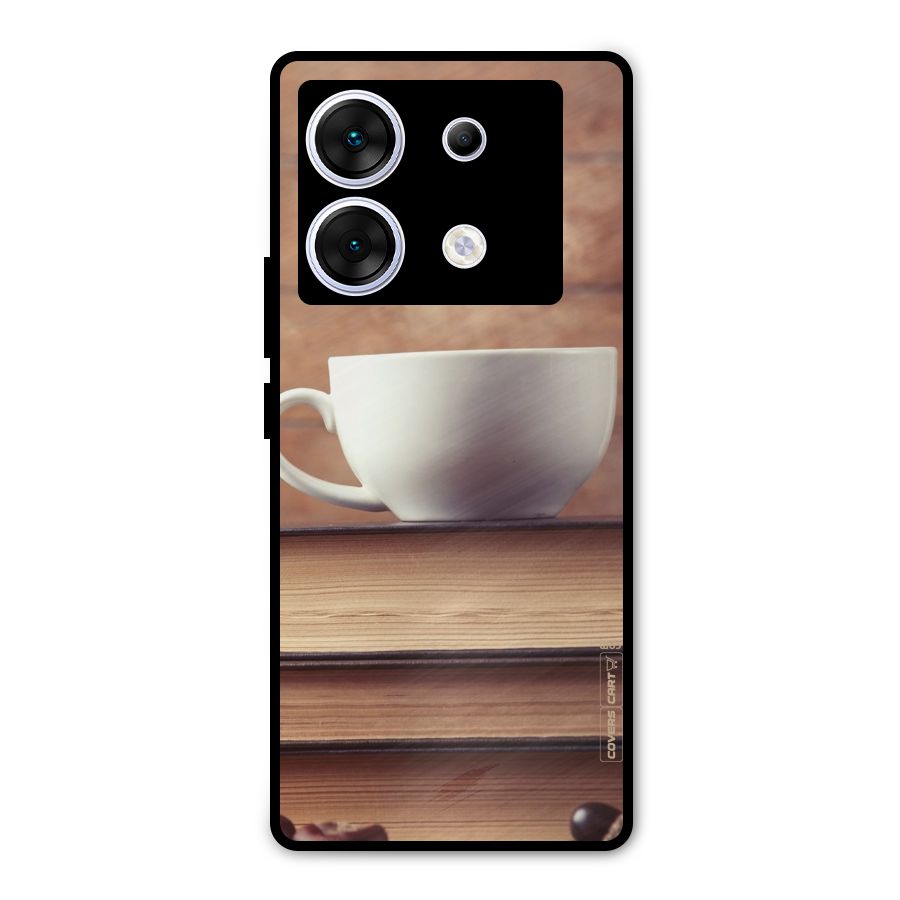 Coffee And Bookworm Metal Back Case for Infinix Zero 30 5G