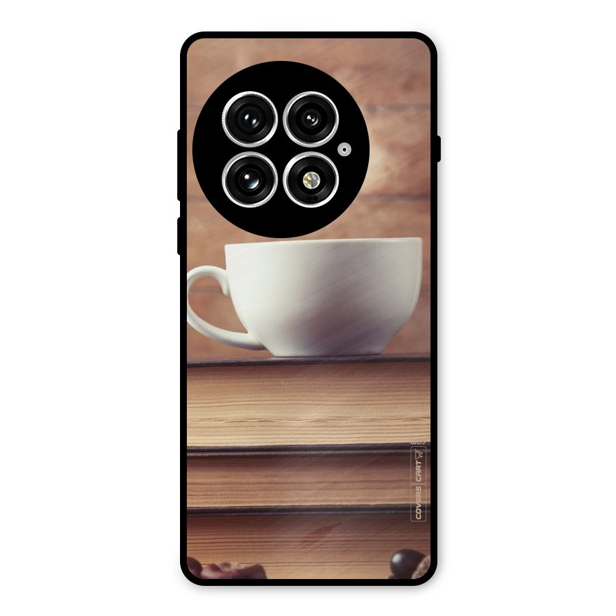 Coffee And Bookworm Metal Back Case for OnePlus 13