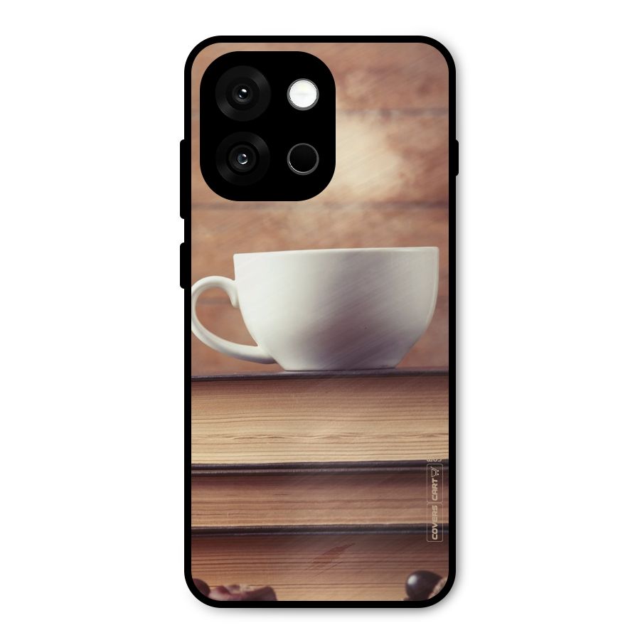 Coffee And Bookworm Metal Back Case for OnePlus 13s