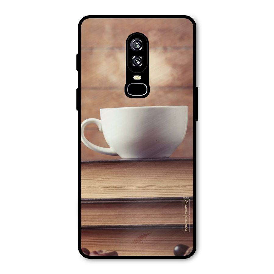Coffee And Bookworm Metal Back Case for OnePlus 6