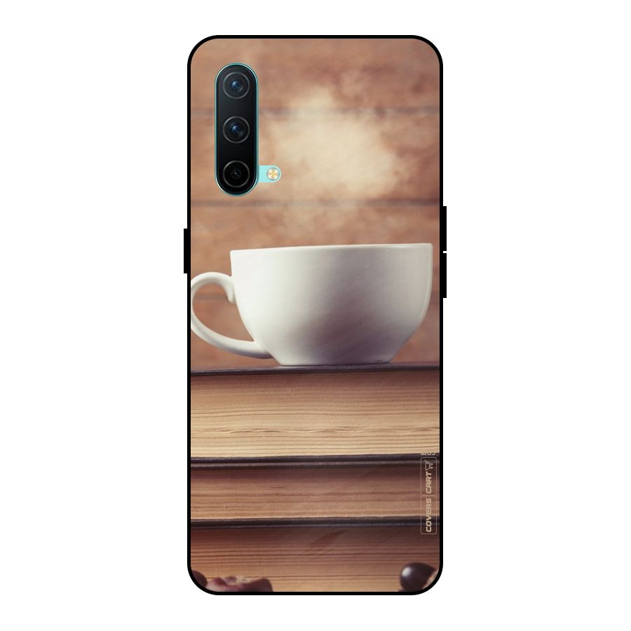 Coffee And Bookworm Metal Back Case for OnePlus Nord CE 5G
