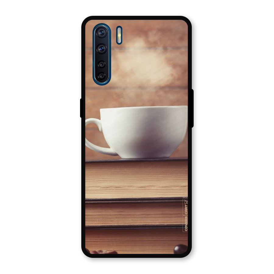 Coffee And Bookworm Metal Back Case for Oppo F15
