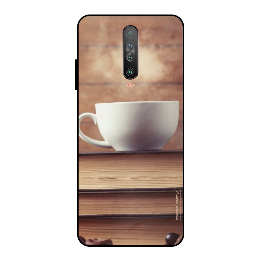 Coffee And Bookworm Metal Back Case for Poco X2