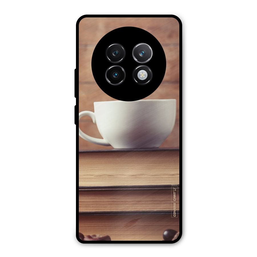 Coffee And Bookworm Metal Back Case for Realme 13 Plus
