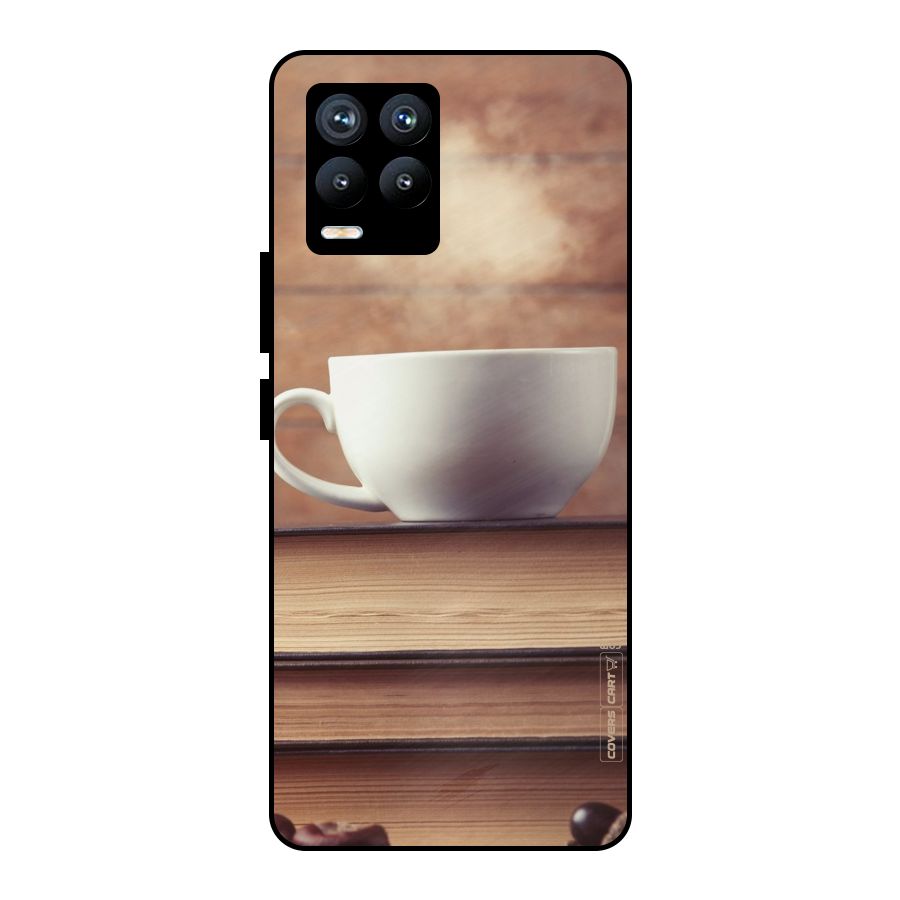 Coffee And Bookworm Metal Back Case for Realme 8 Pro