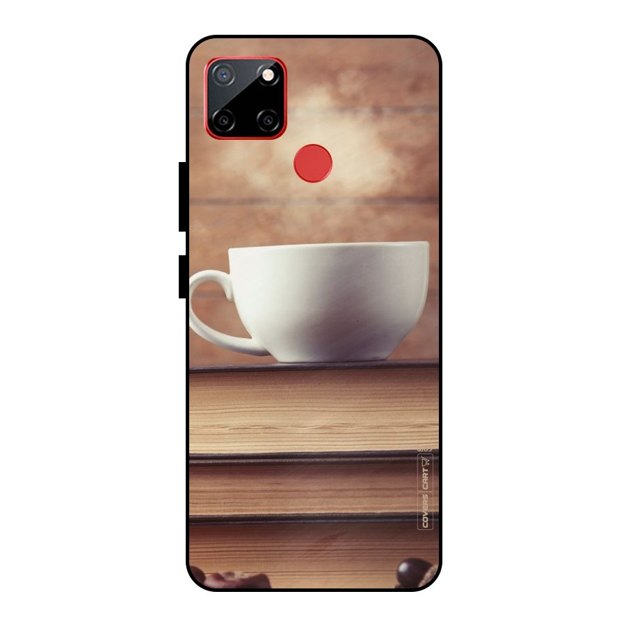 Coffee And Bookworm Metal Back Case for Realme C12