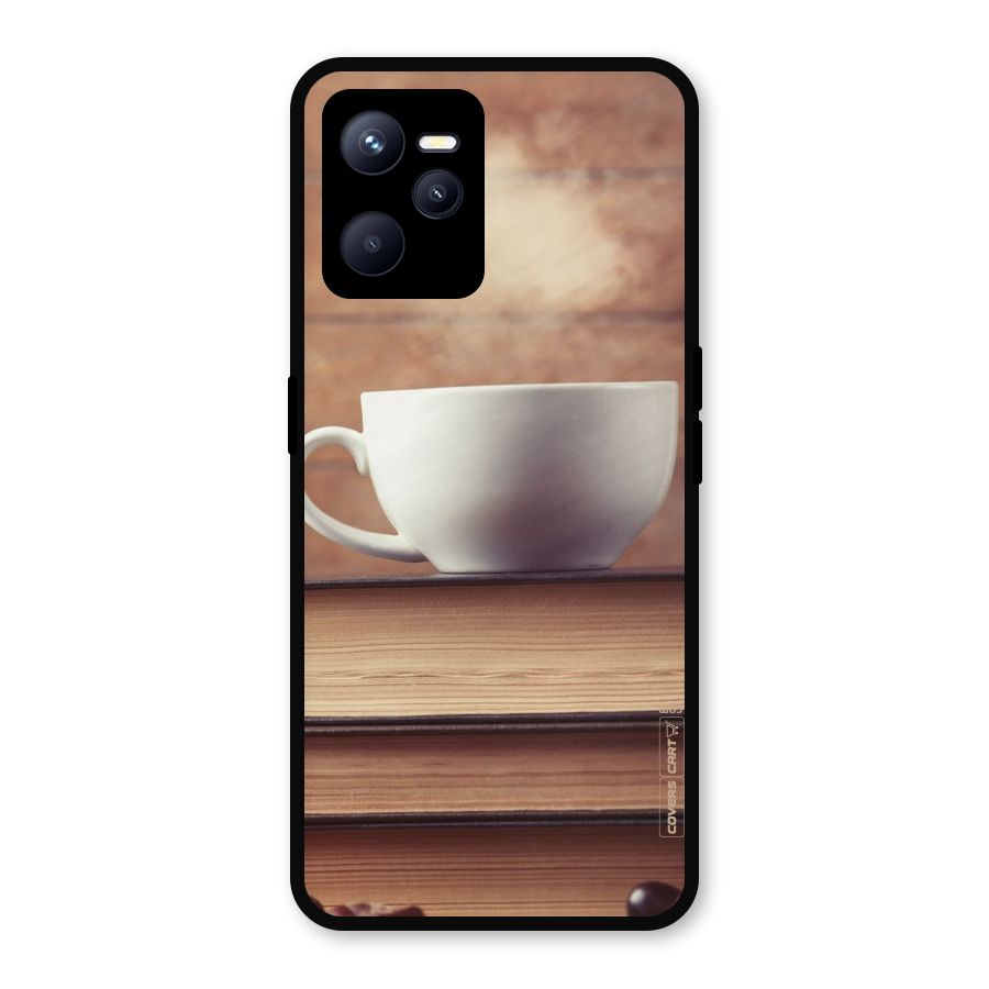 Coffee And Bookworm Metal Back Case for Realme C35