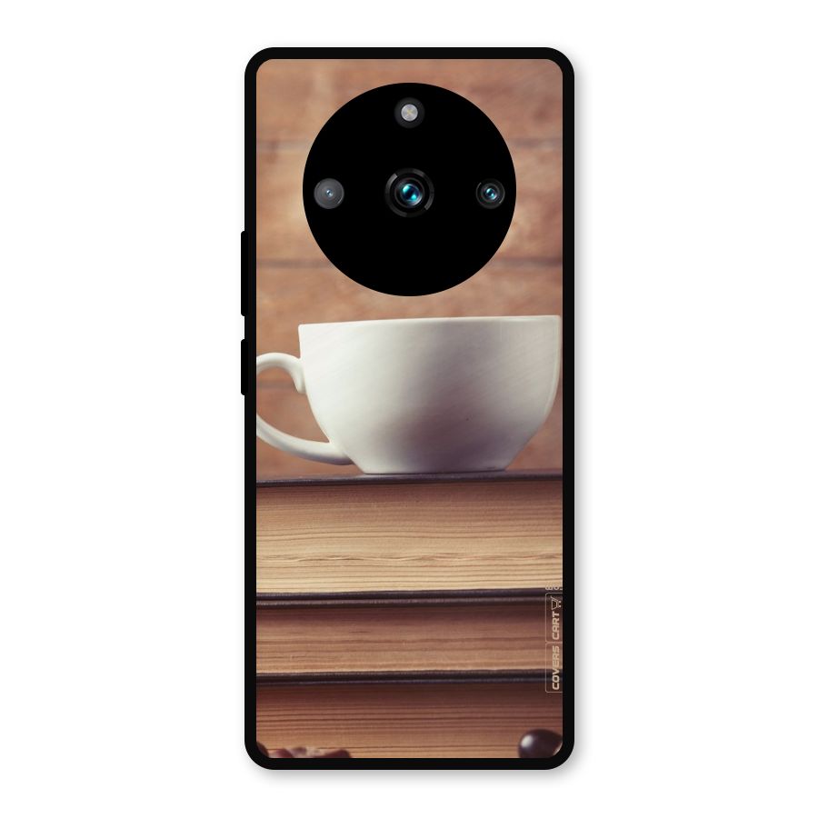 Coffee And Bookworm Metal Back Case for Realme Narzo 60 Pro