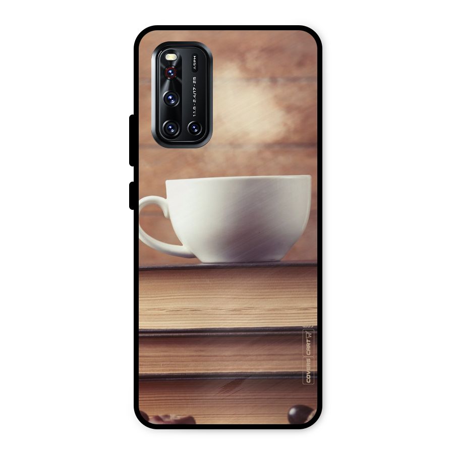 Coffee And Bookworm Metal Back Case for Vivo V19