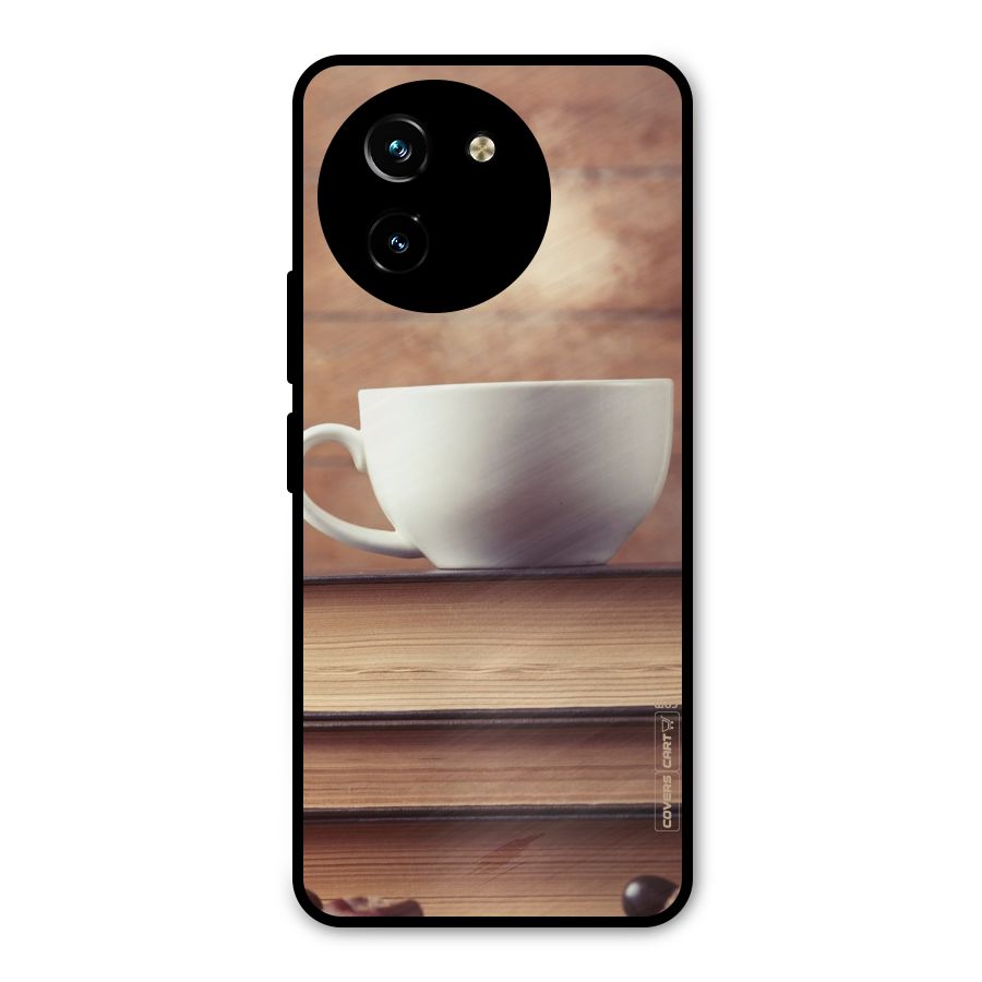 Coffee And Bookworm Metal Back Case for Vivo Y200i