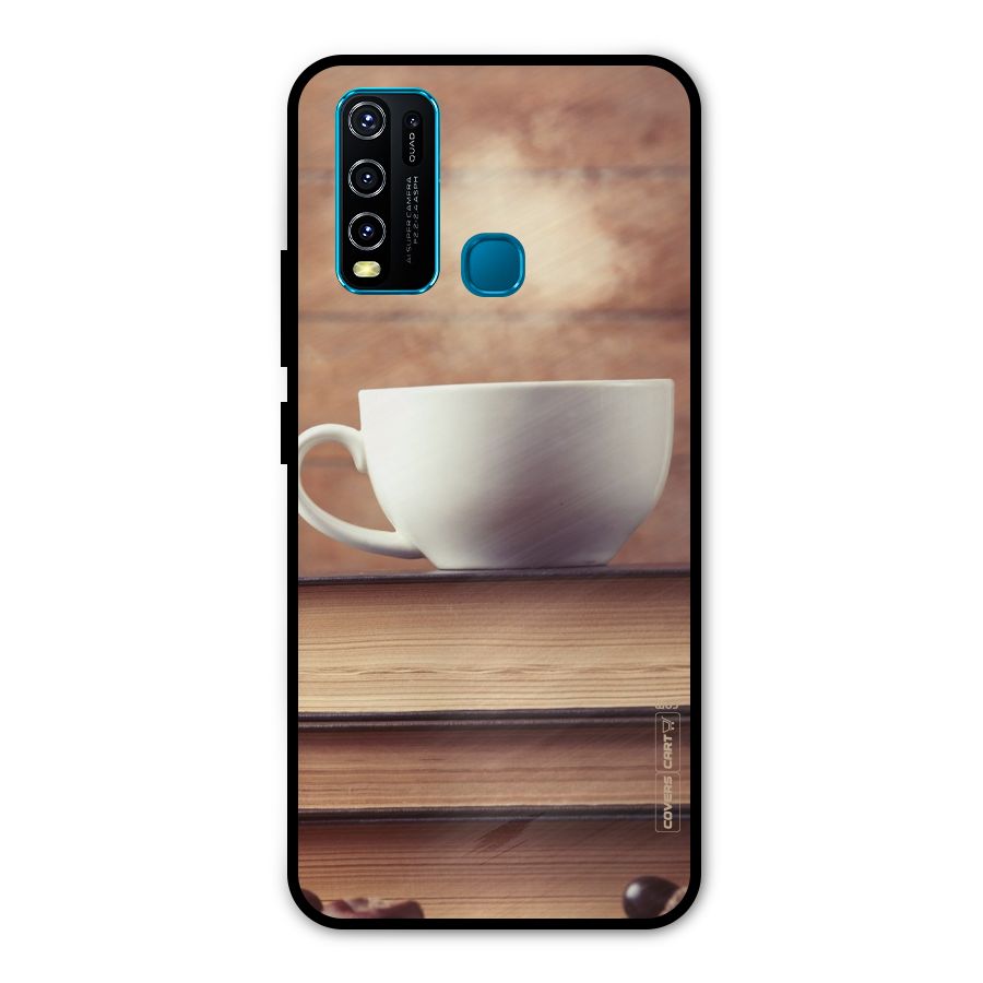 Coffee And Bookworm Metal Back Case for Vivo Y50