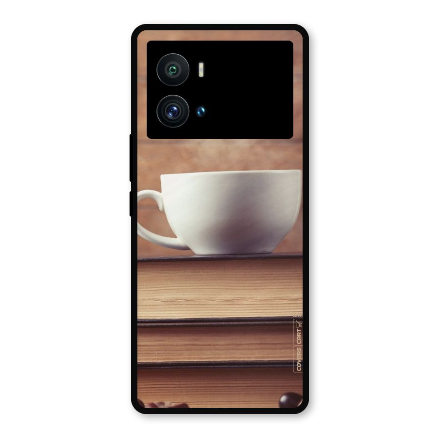 Coffee And Bookworm Metal Back Case for iQOO 9 Pro