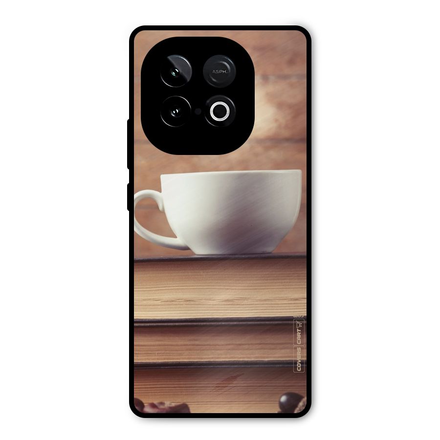 Coffee And Bookworm Metal Back Case for iQOO Neo 10