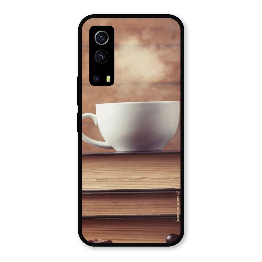 Coffee And Bookworm Metal Back Case for iQOO Z3