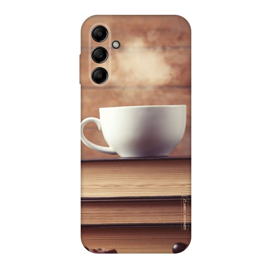 Coffee And Bookworm Original Polycarbonate Back Case for Galaxy A14 5G