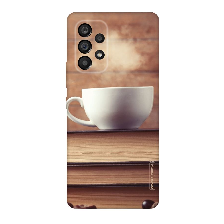 Coffee And Bookworm Original Polycarbonate Back Case for Galaxy A53 5G