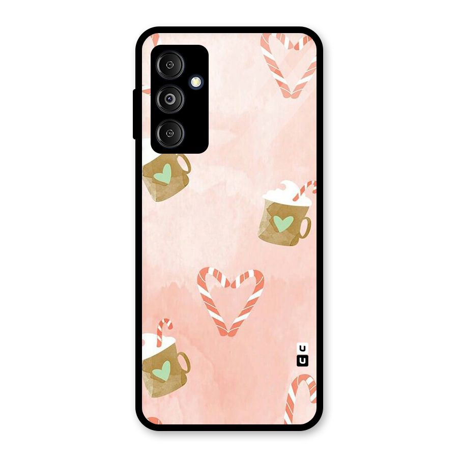 Coffee And Candies Glass Back Case for Galaxy M14 5G