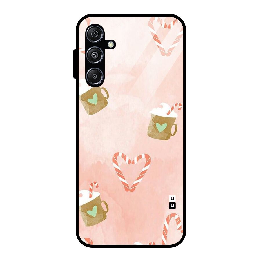 Coffee And Candies Glass Back Case for Galaxy M34 5G