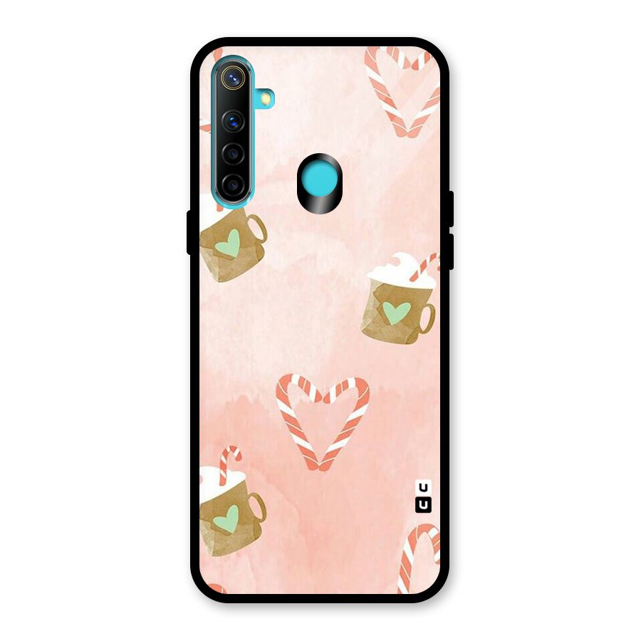 Coffee And Candies Glass Back Case for Realme 5i