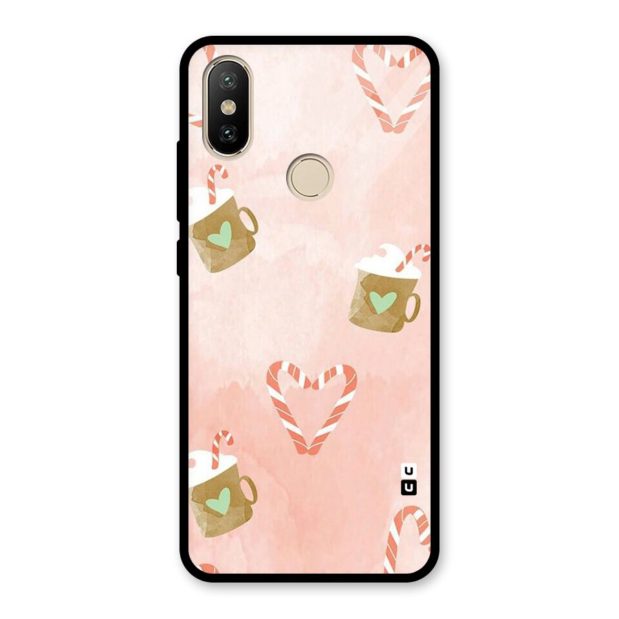 Coffee And Candies Glass Back Case for Redmi A2