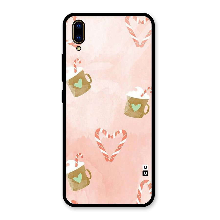 Coffee And Candies Glass Back Case for Vivo V11 Pro