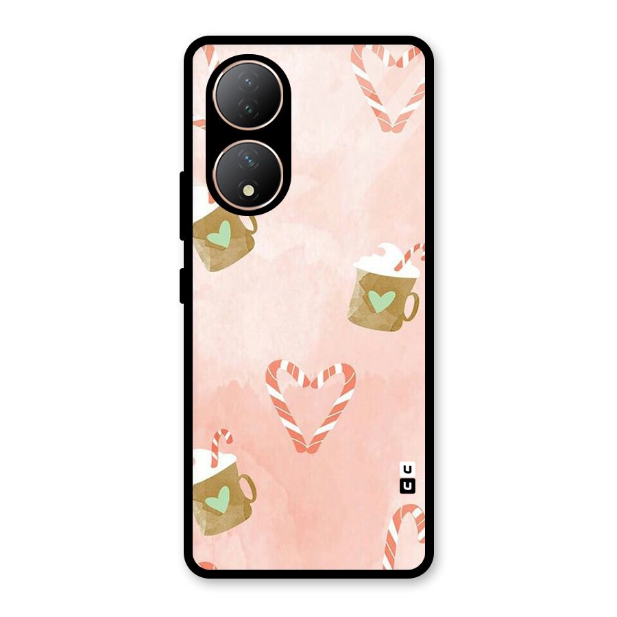 Coffee And Candies Glass Back Case for Vivo Y100A
