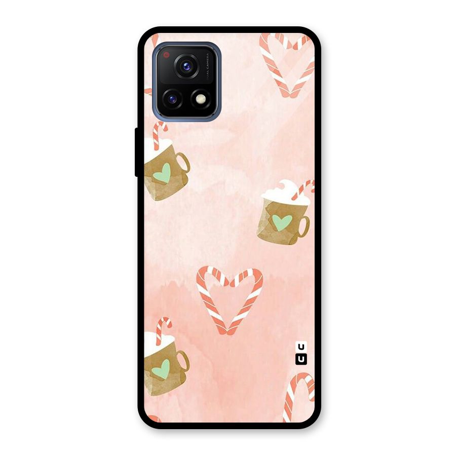 Coffee And Candies Glass Back Case for Vivo Y72 5G