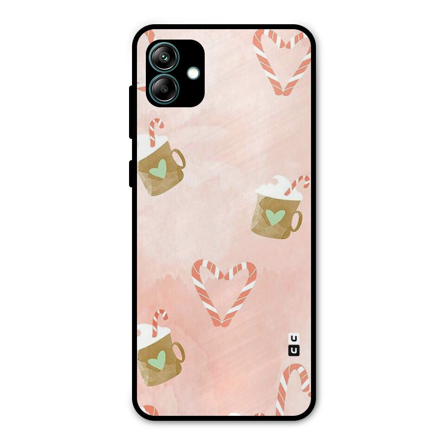 Coffee And Candies Metal Back Case for Galaxy A04