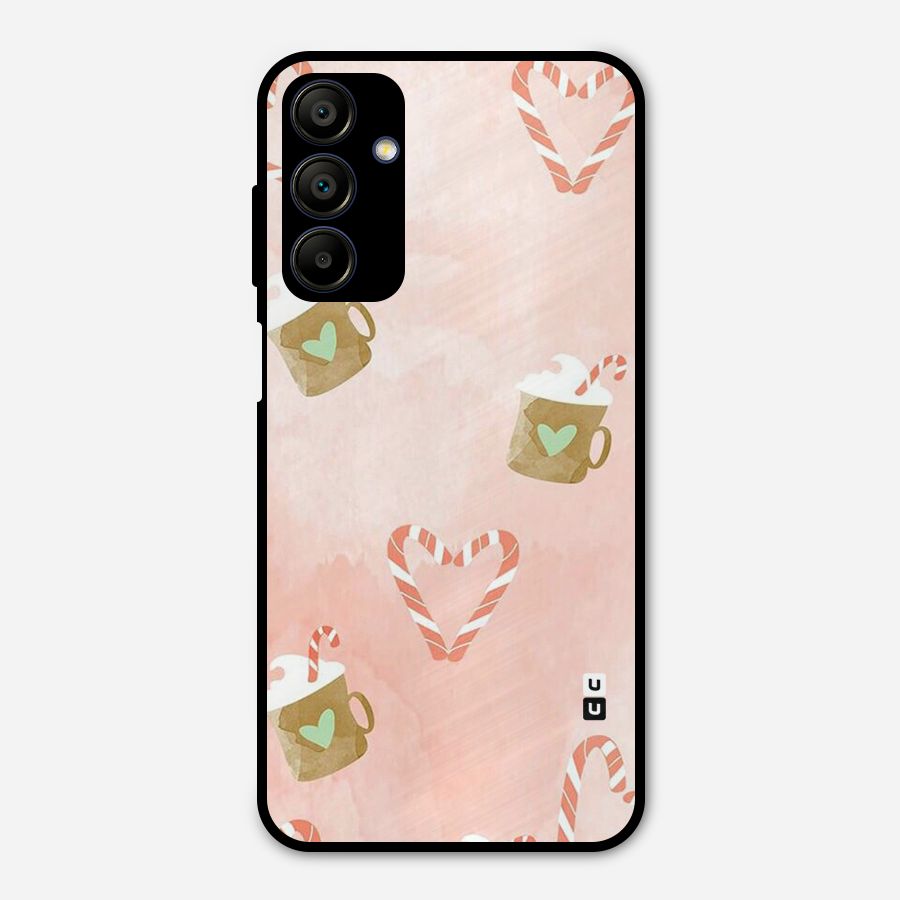 Coffee And Candies Metal Back Case for Galaxy A15 5G