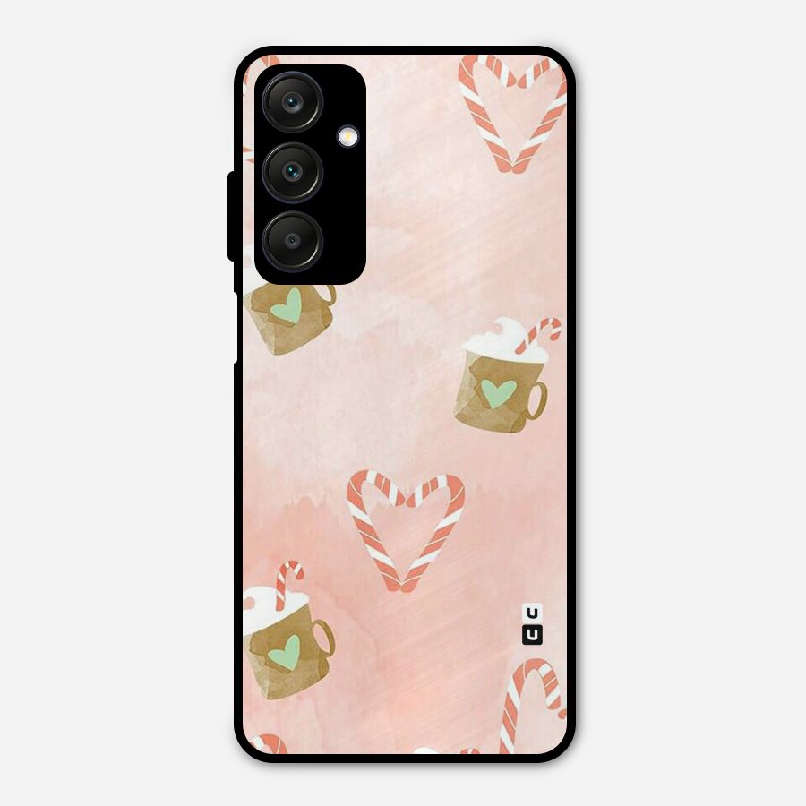 Coffee And Candies Metal Back Case for Galaxy A25 5G