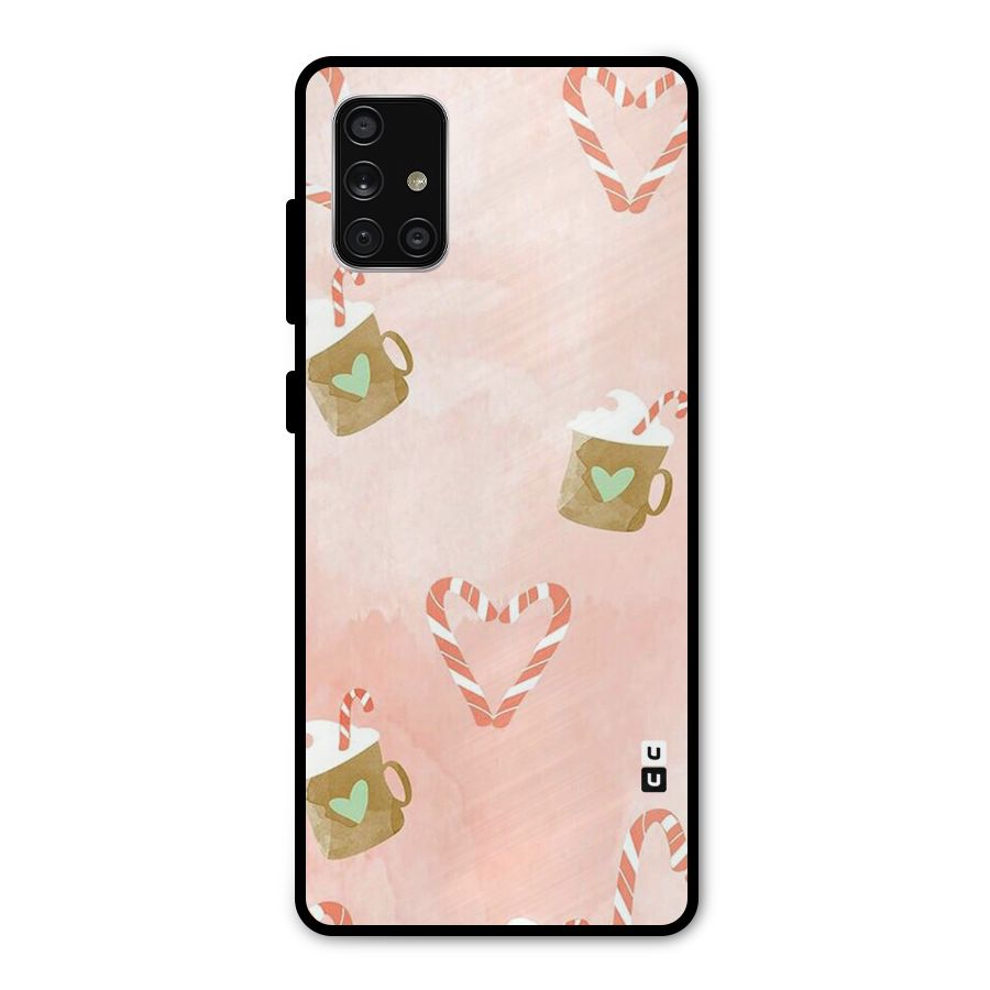 Coffee And Candies Metal Back Case for Galaxy A71