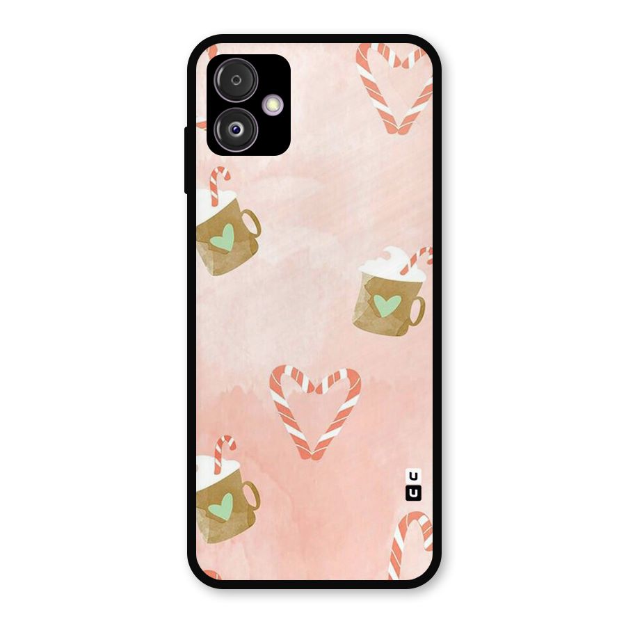 Coffee And Candies Metal Back Case for Galaxy F14