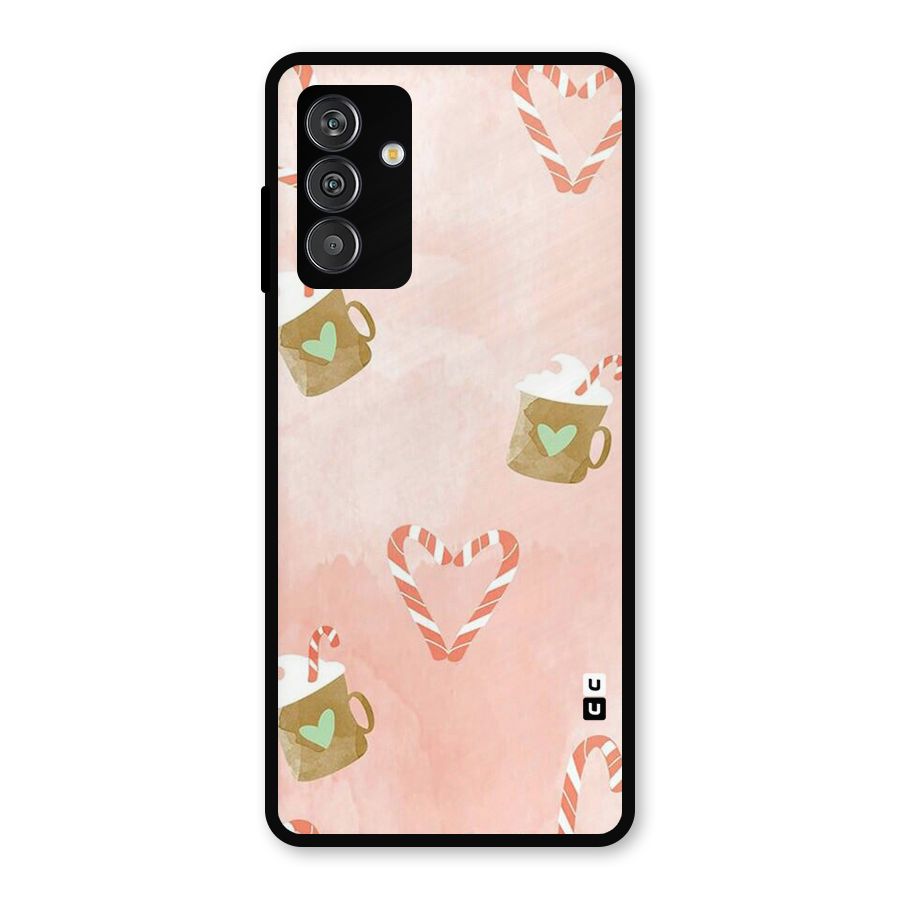 Coffee And Candies Metal Back Case for Galaxy M13