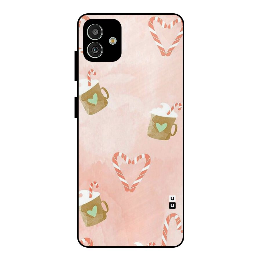Coffee And Candies Metal Back Case for Galaxy M13 5G