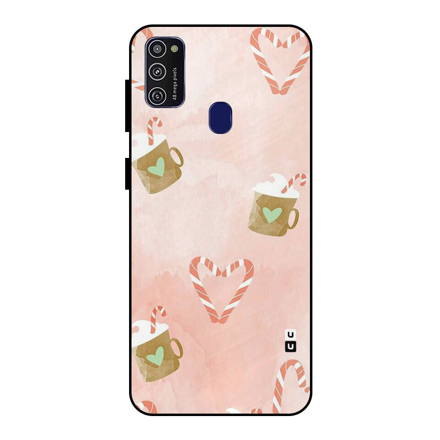 Coffee And Candies Metal Back Case for Galaxy M30s