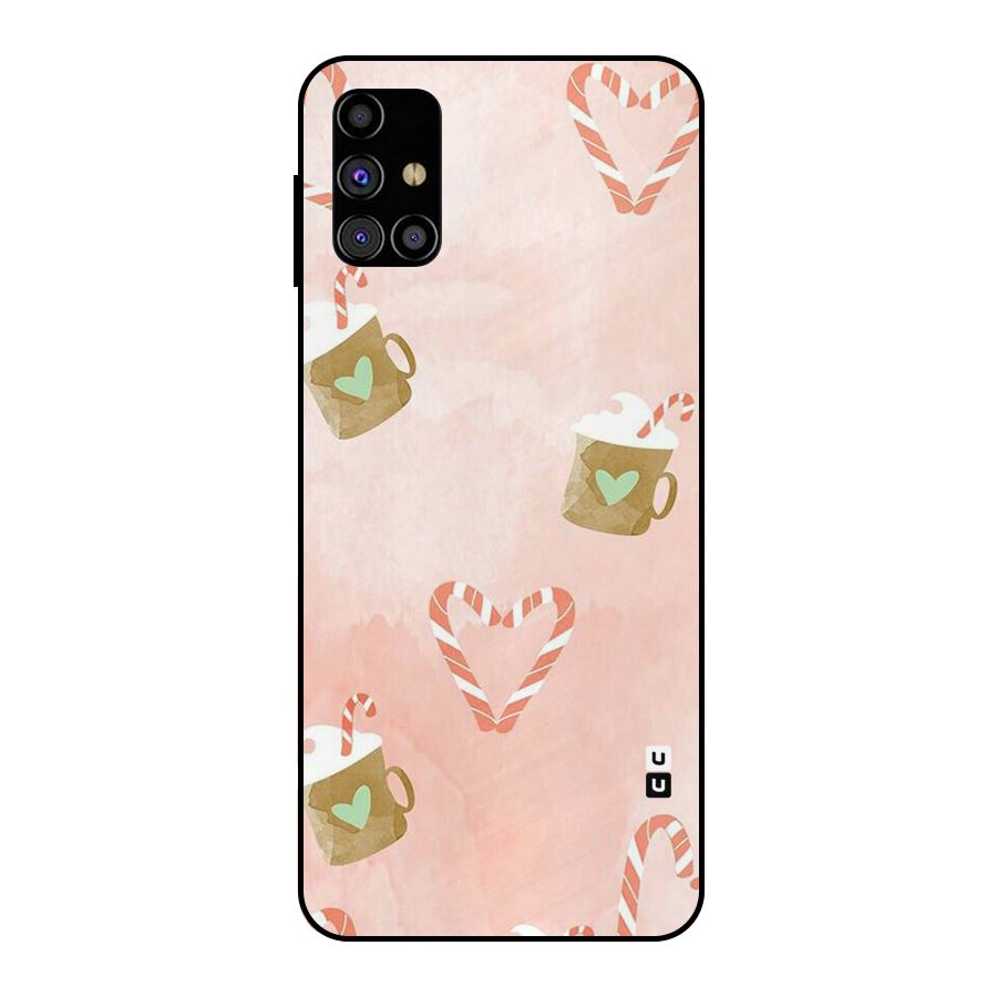 Coffee And Candies Metal Back Case for Galaxy M31s
