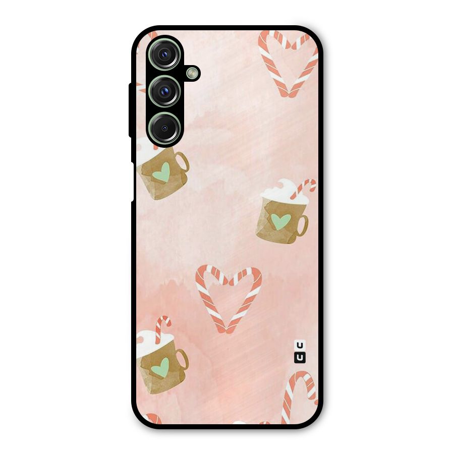 Coffee And Candies Metal Back Case for Galaxy M34