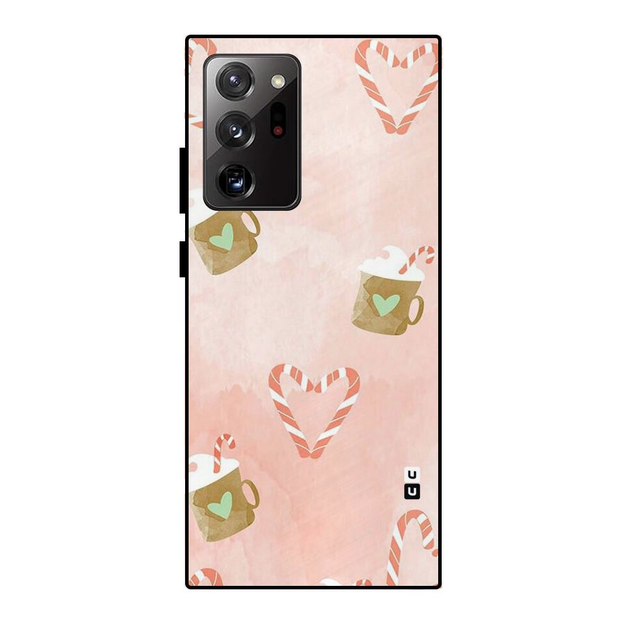 Coffee And Candies Metal Back Case for Galaxy Note 20 Ultra