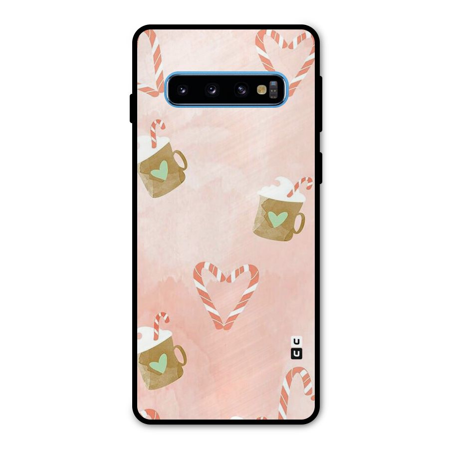 Coffee And Candies Metal Back Case for Galaxy S10