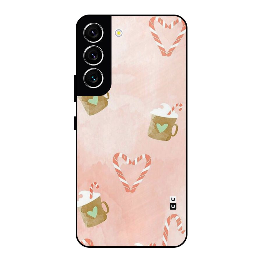 Coffee And Candies Metal Back Case for Galaxy S22 5G