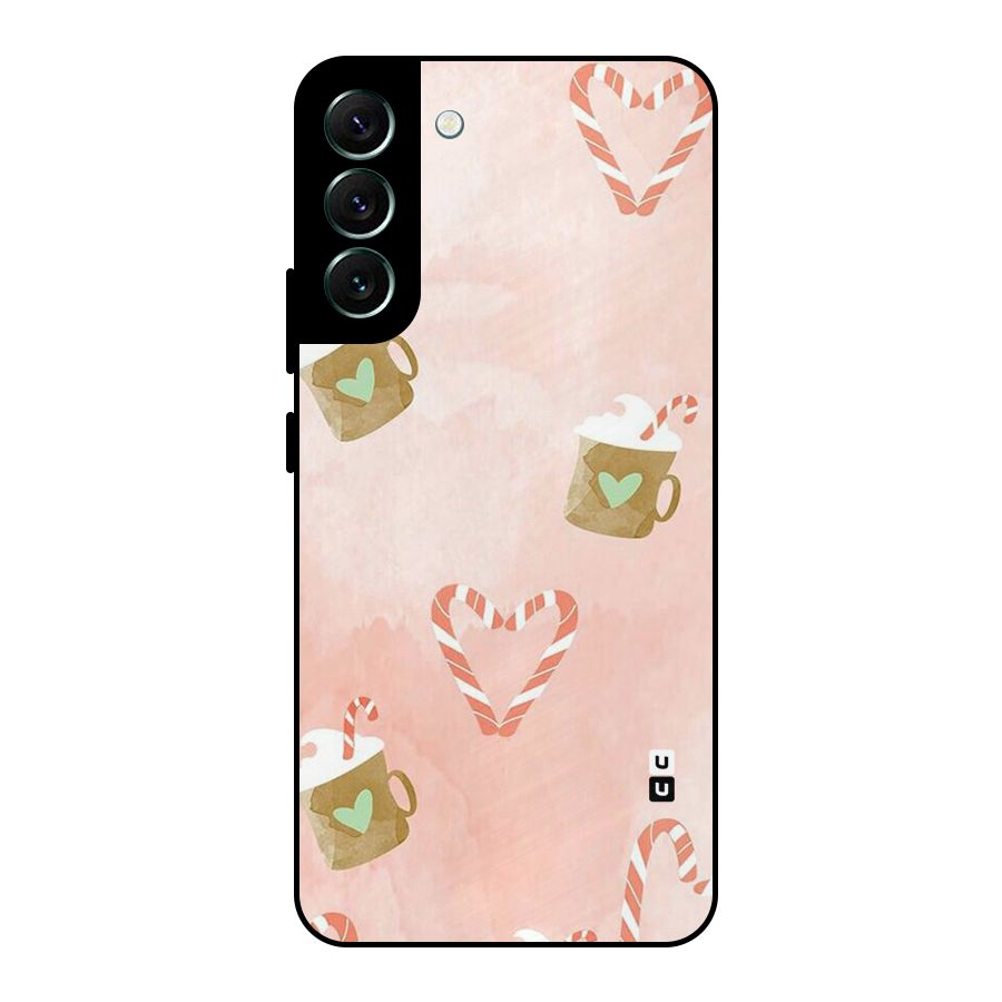 Coffee And Candies Metal Back Case for Galaxy S22 Plus 5G