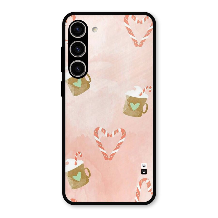 Coffee And Candies Metal Back Case for Galaxy S23 Plus