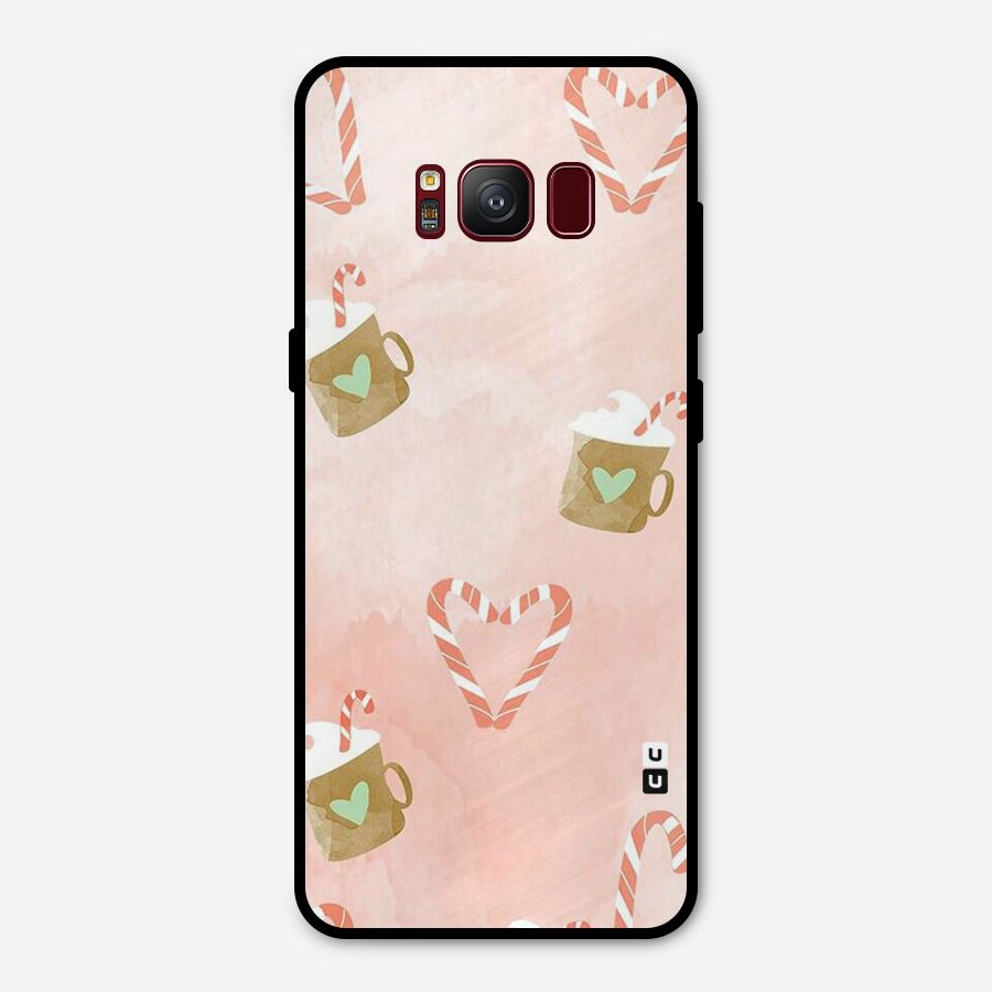 Coffee And Candies Metal Back Case for Galaxy S8