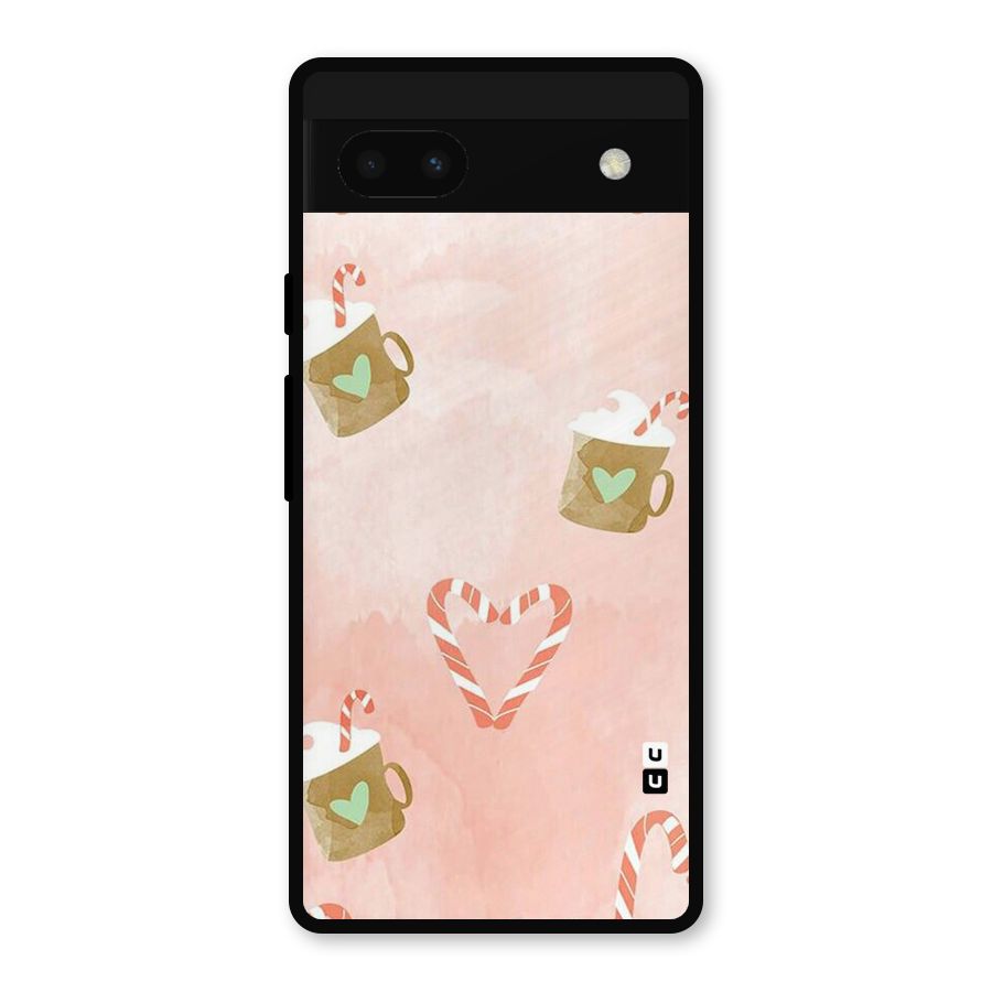 Coffee And Candies Metal Back Case for Google Pixel 6a