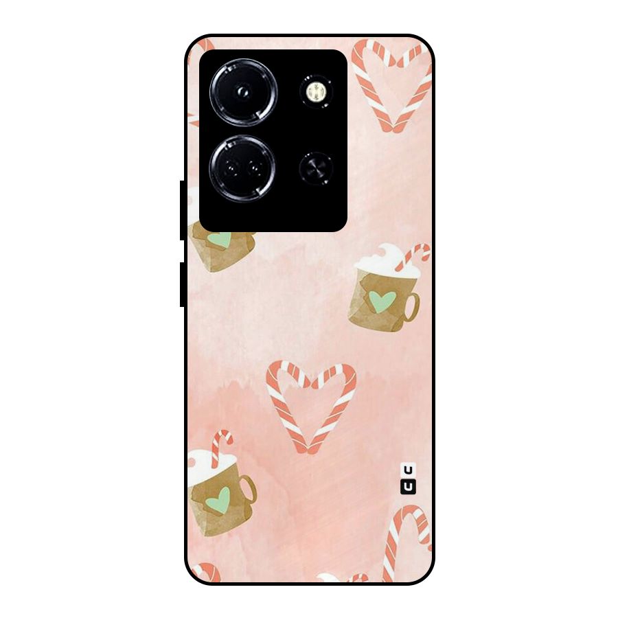 Coffee And Candies Metal Back Case for Infinix Note 30 5G