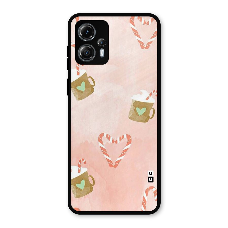Coffee And Candies Metal Back Case for Moto G13