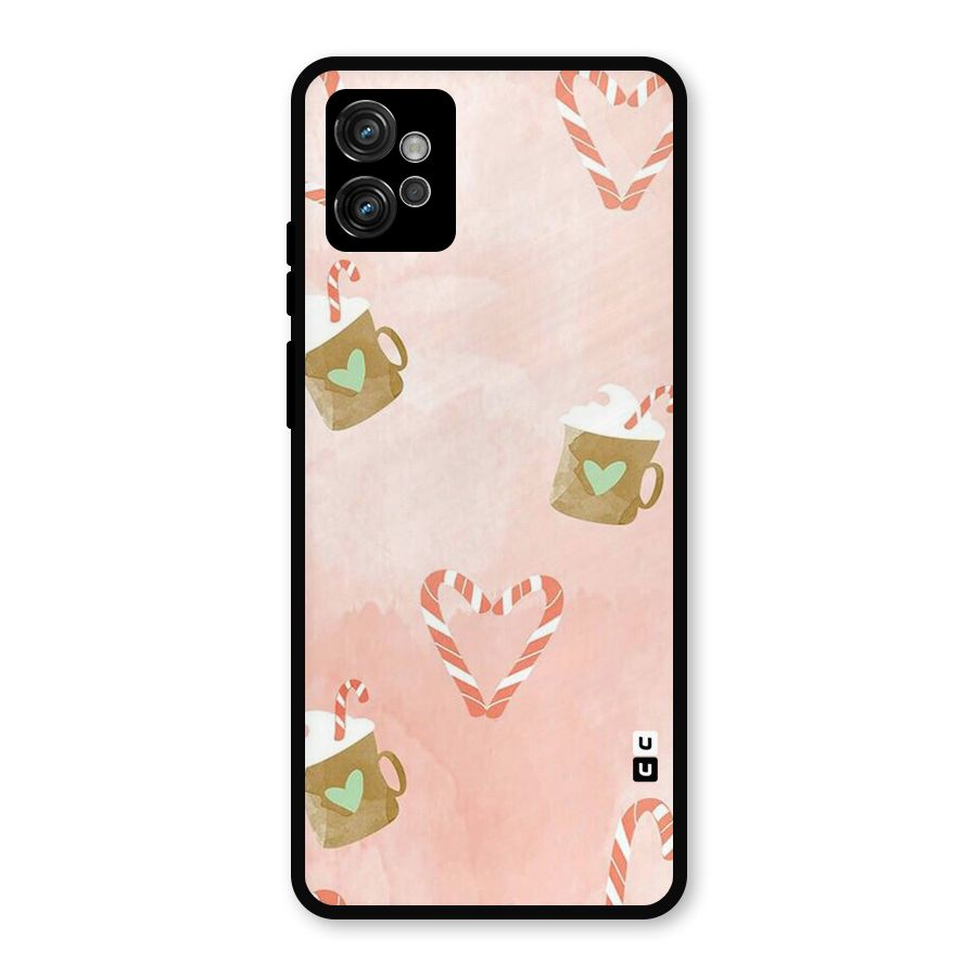 Coffee And Candies Metal Back Case for Moto G32