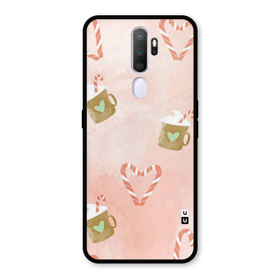 Coffee And Candies Metal Back Case for Oppo A9 (2020)